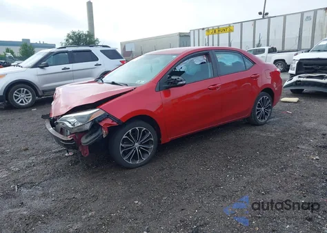 2014 Toyota Corolla S Plus from USA, damaged, VIN 2T1BURHE8EC167320